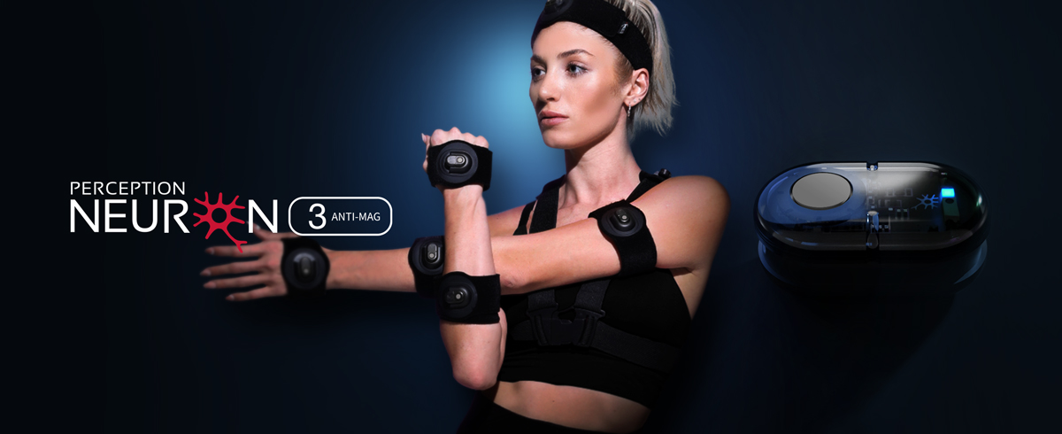 Neuronシリーズ最小のモーションキャプチャーが耐磁性を高めて